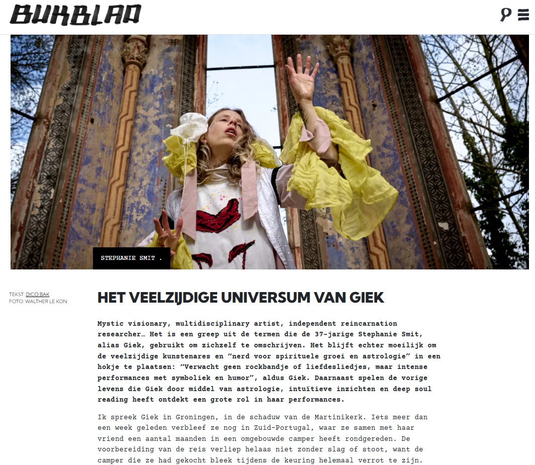 Het veelzijdige universum van Giek