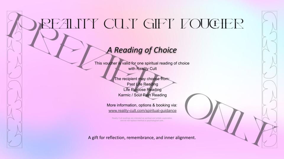 GIFT VOUCHERS and GIFT CARDS